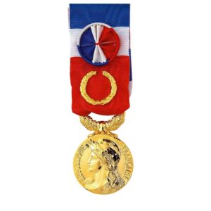 Médaille du Travail 40 ans Grand Or 00928