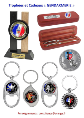 Créations spéciales GENDARMERIE 3B